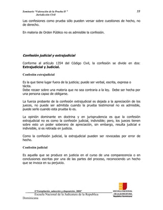 ENJ-2-400 La Valoración de la Prueba