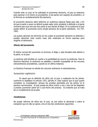 ENJ-2-400 La Valoración de la Prueba