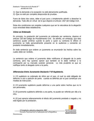 ENJ-2-400 La Valoración de la Prueba