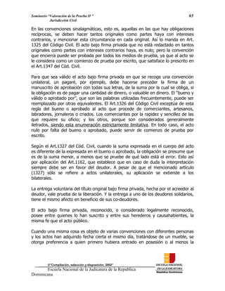 ENJ-2-400 La Valoración de la Prueba