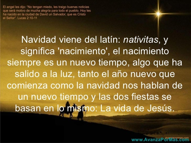 La verdaderanavidadavanza