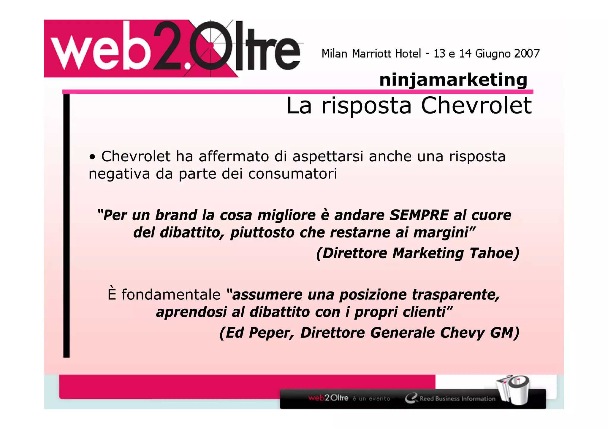 La via del marketing - Ninja Marketing
