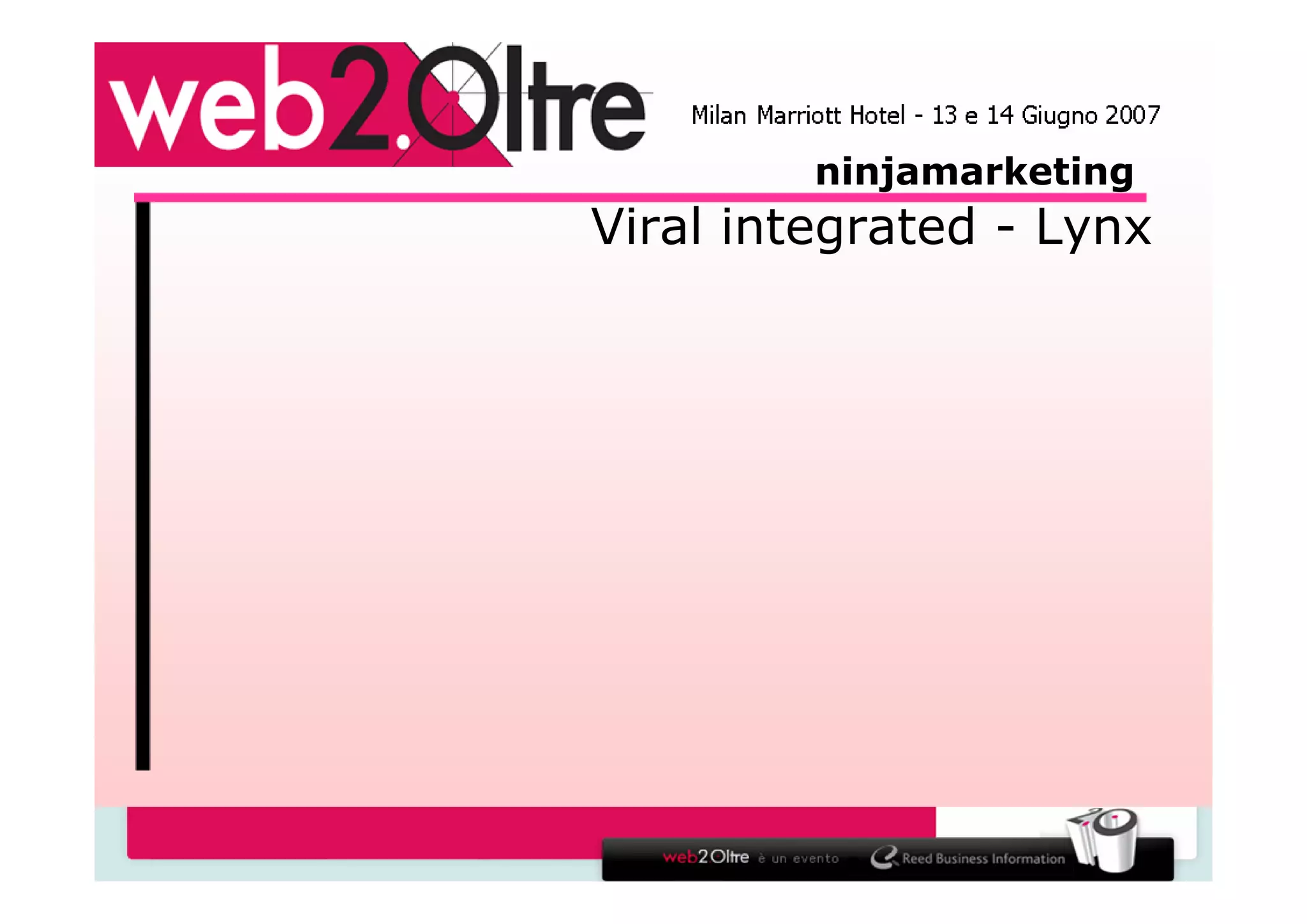 La via del marketing - Ninja Marketing