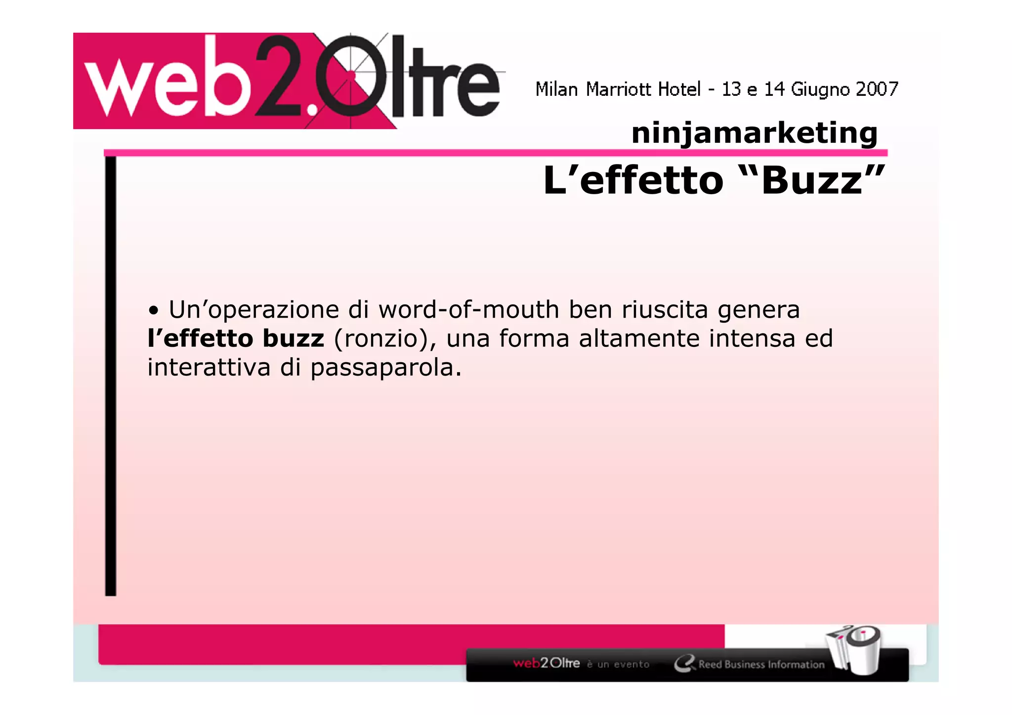 La via del marketing - Ninja Marketing