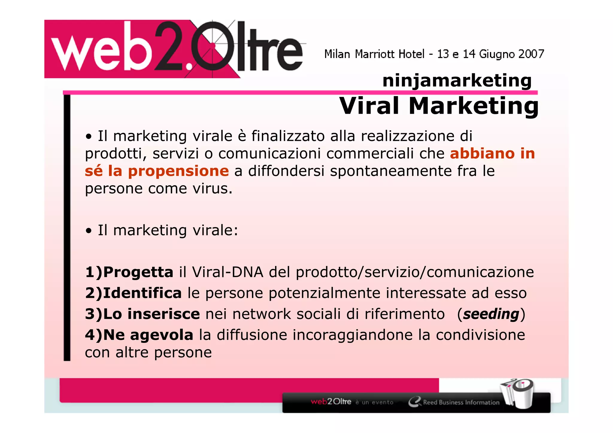 La via del marketing - Ninja Marketing