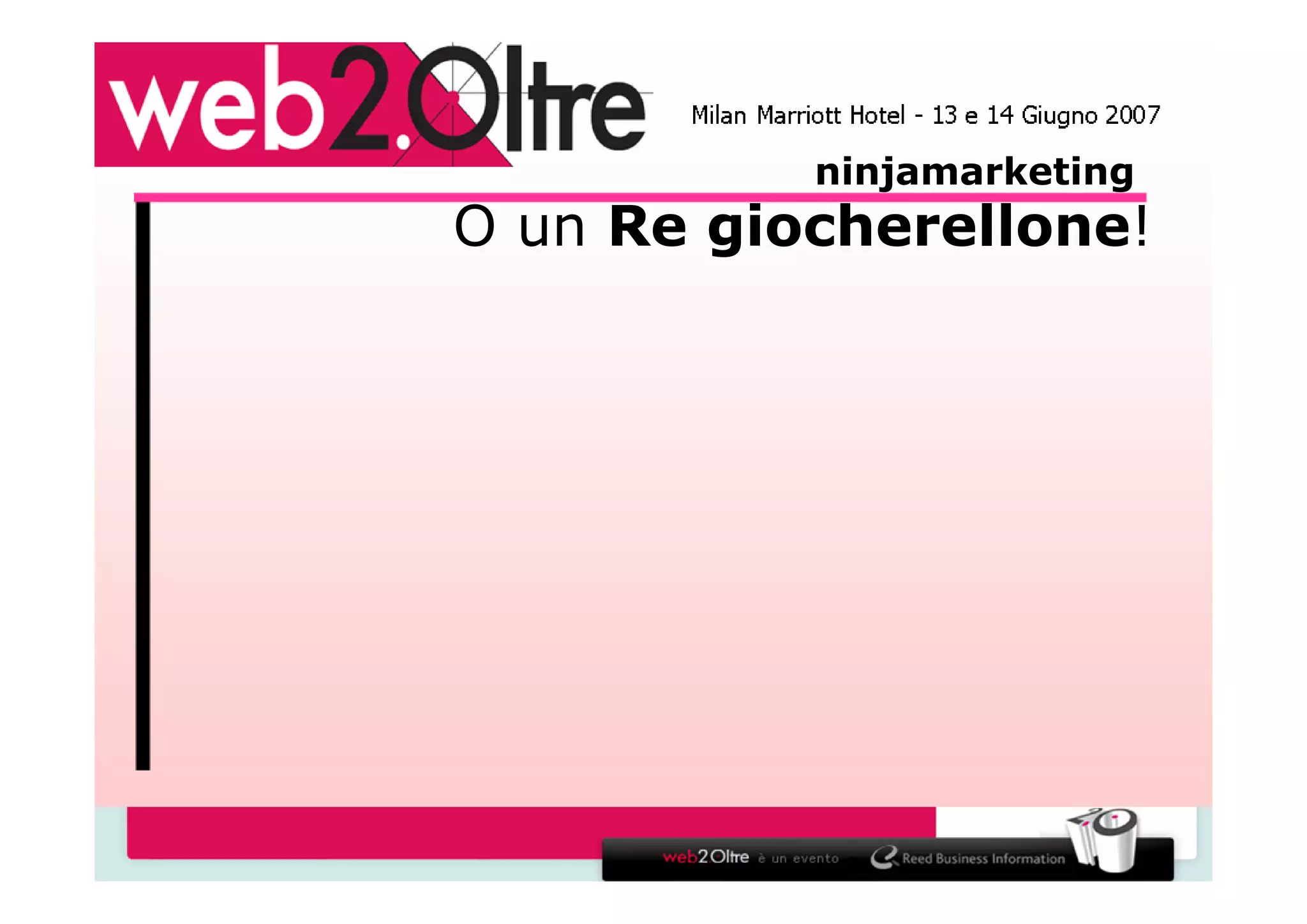 La via del marketing - Ninja Marketing