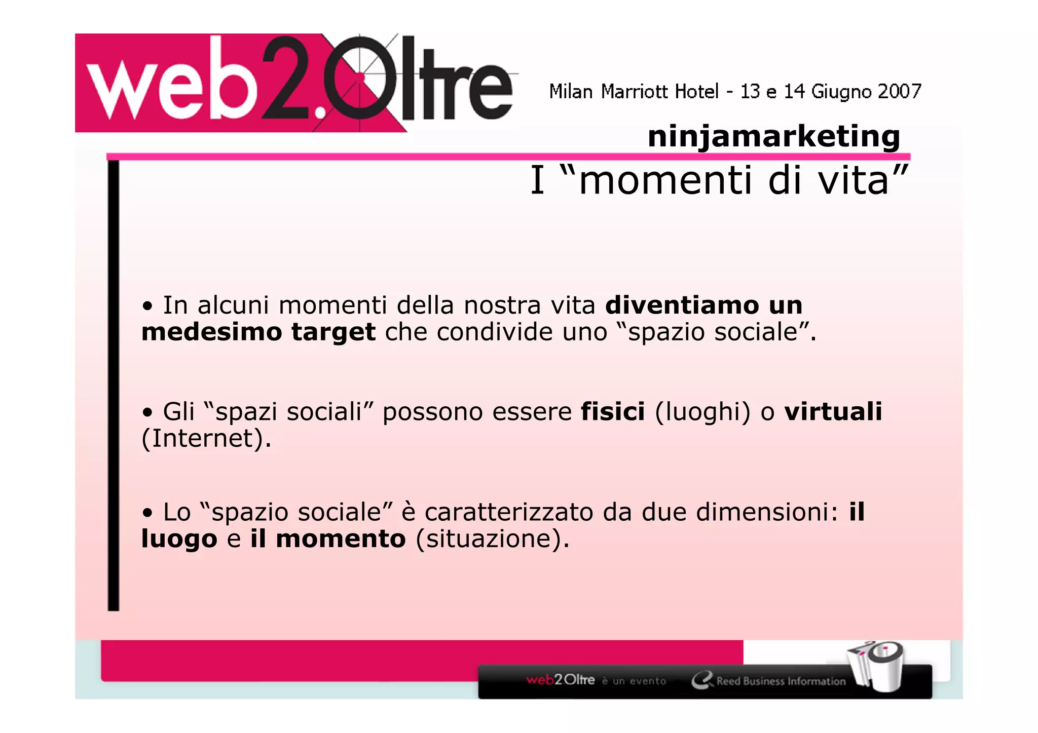 La via del marketing - Ninja Marketing