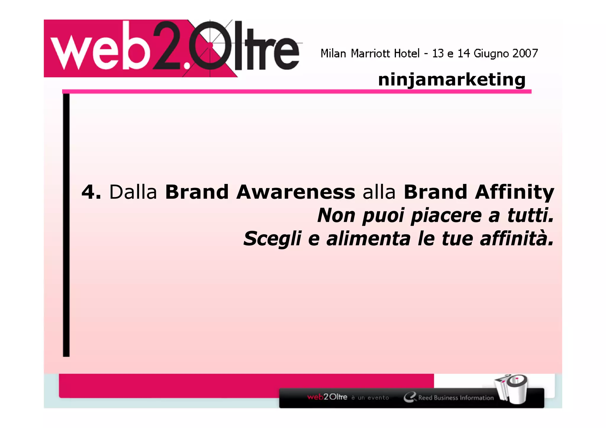 La via del marketing - Ninja Marketing