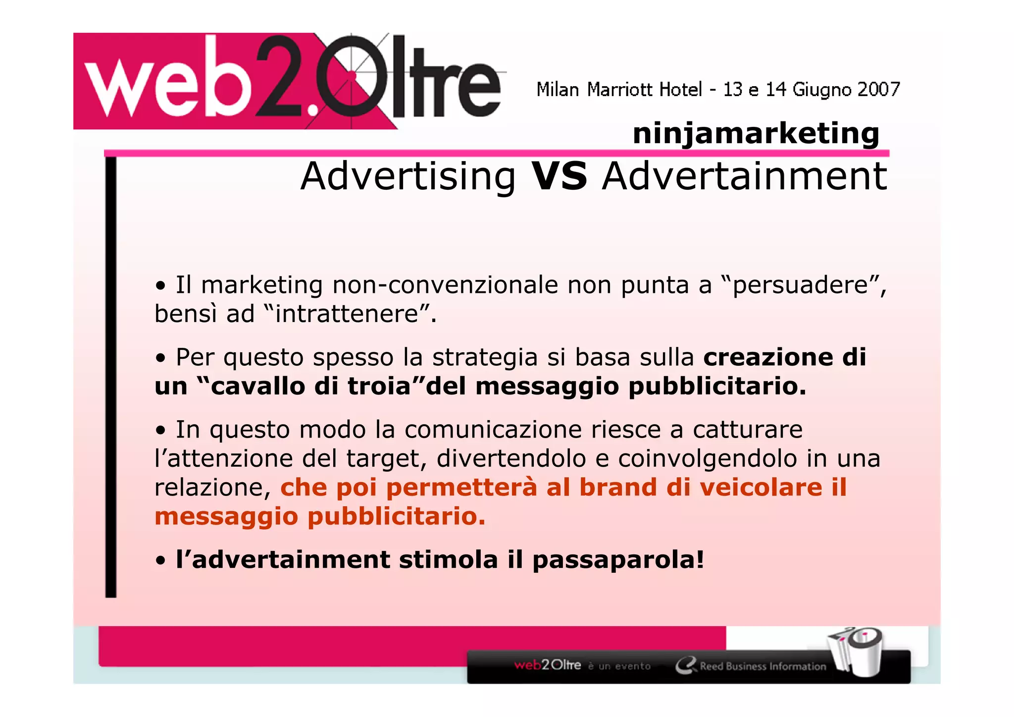 La via del marketing - Ninja Marketing