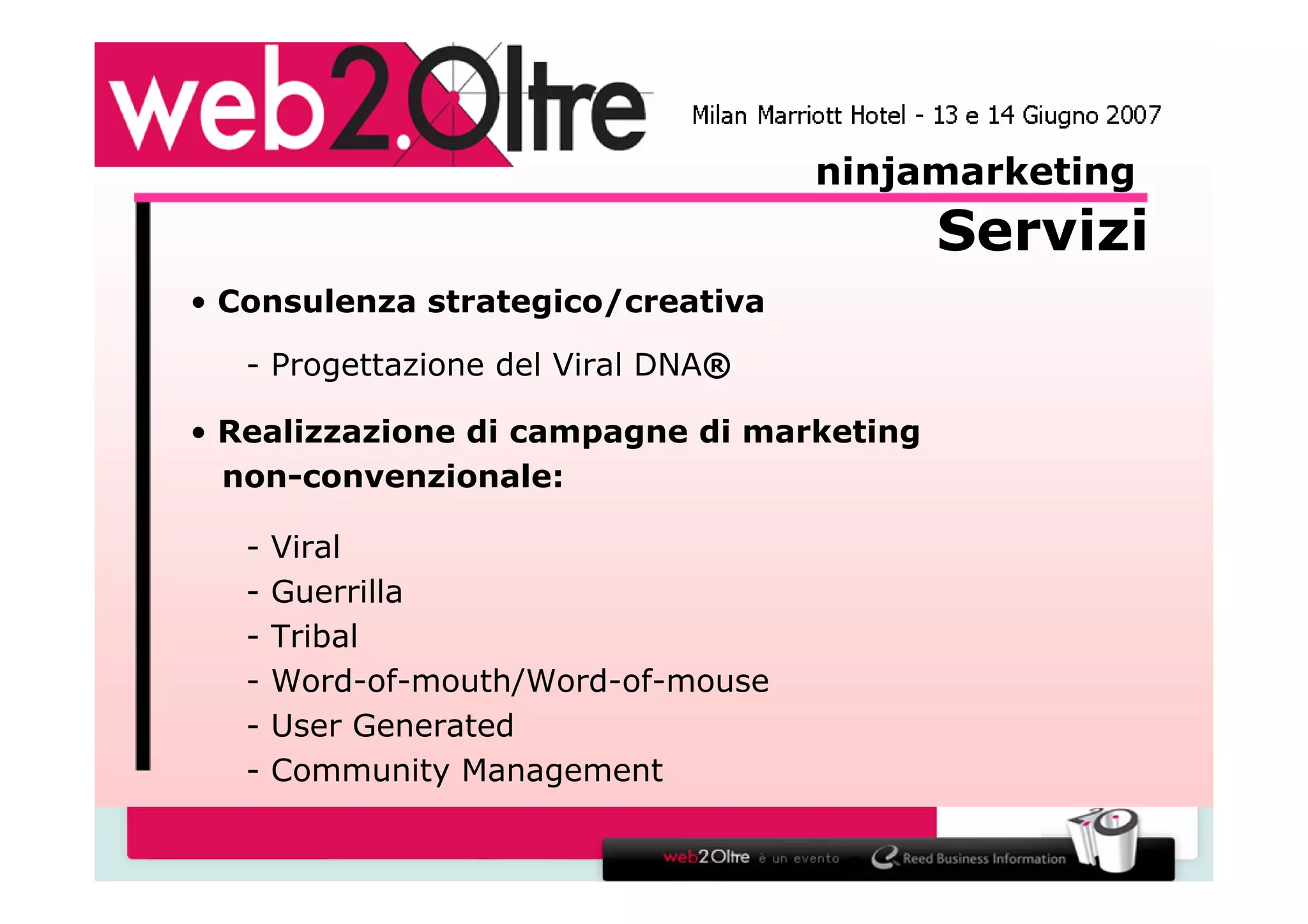 La via del marketing - Ninja Marketing