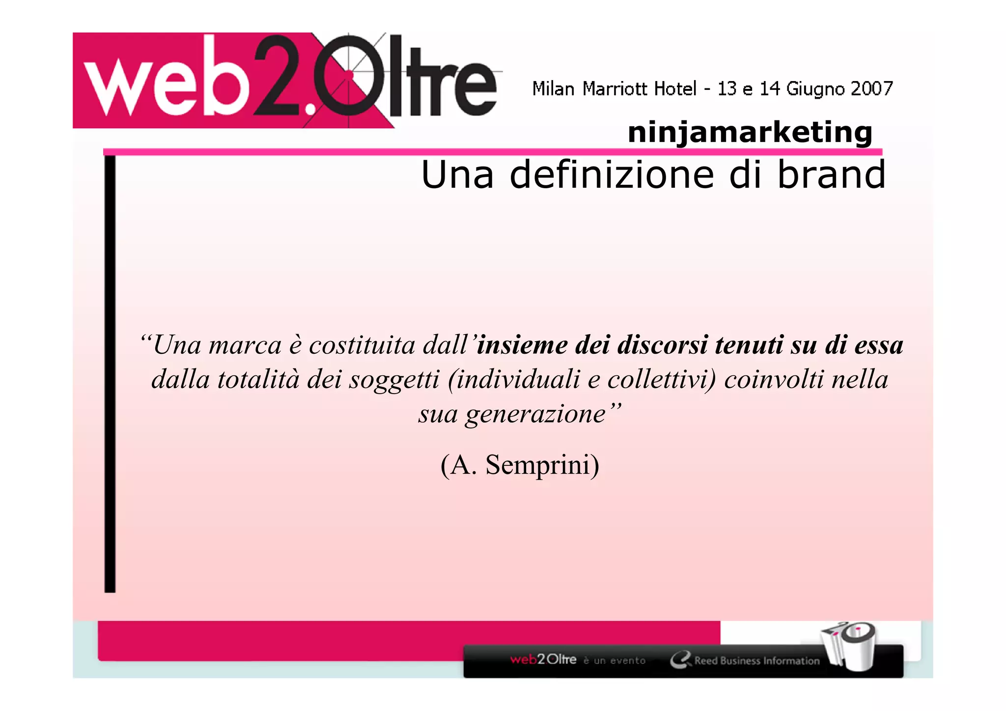 La via del marketing - Ninja Marketing