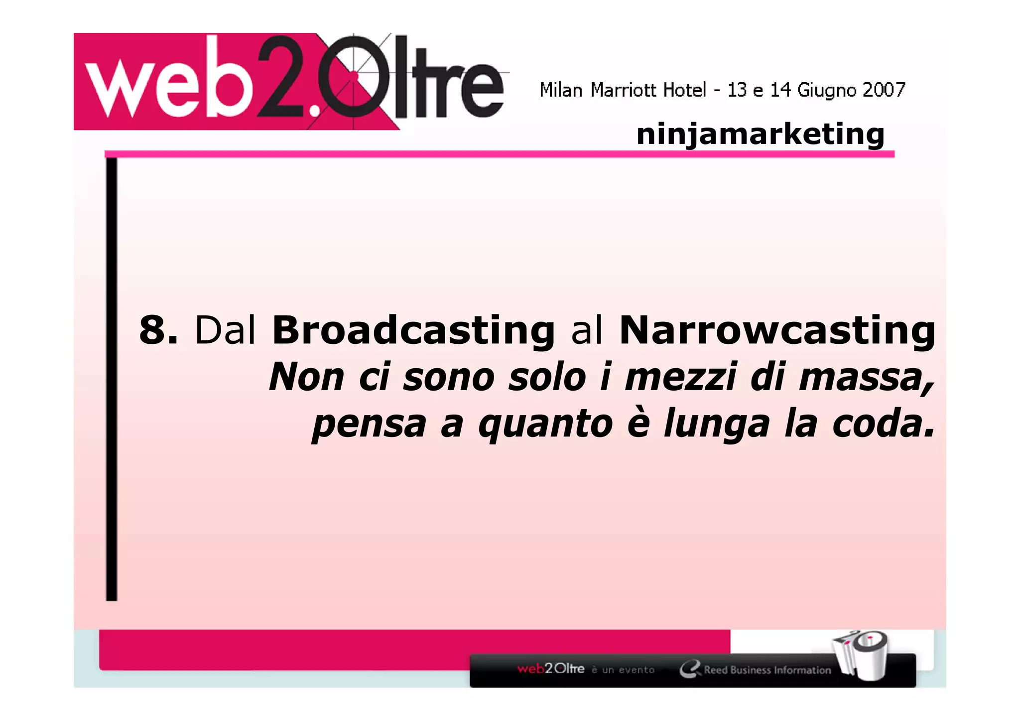 La via del marketing - Ninja Marketing