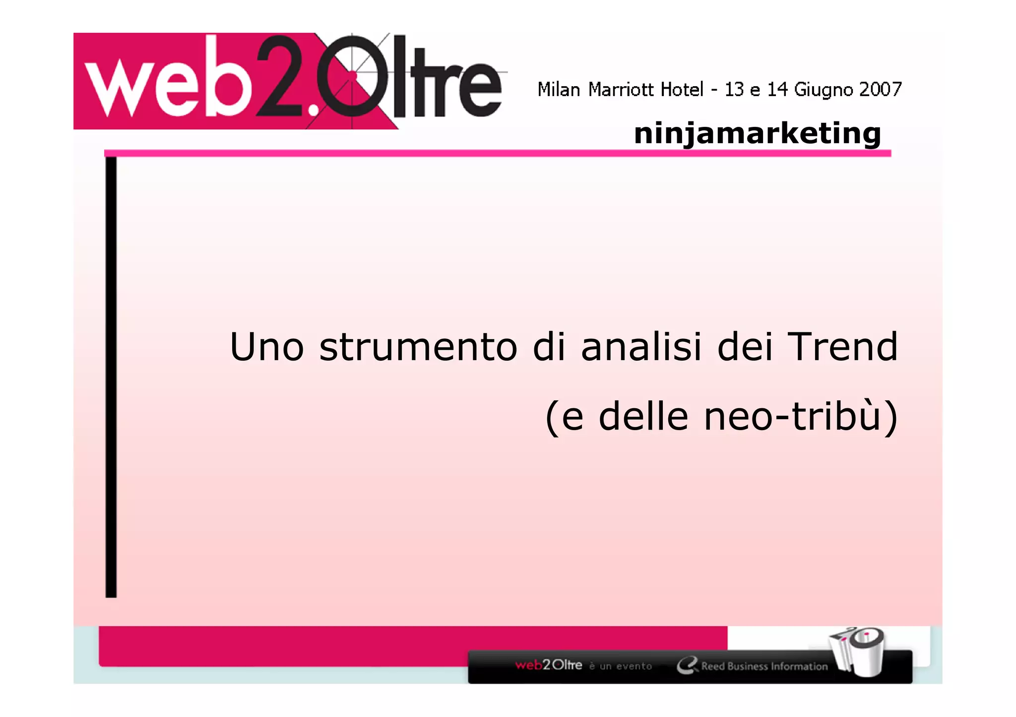 La via del marketing - Ninja Marketing