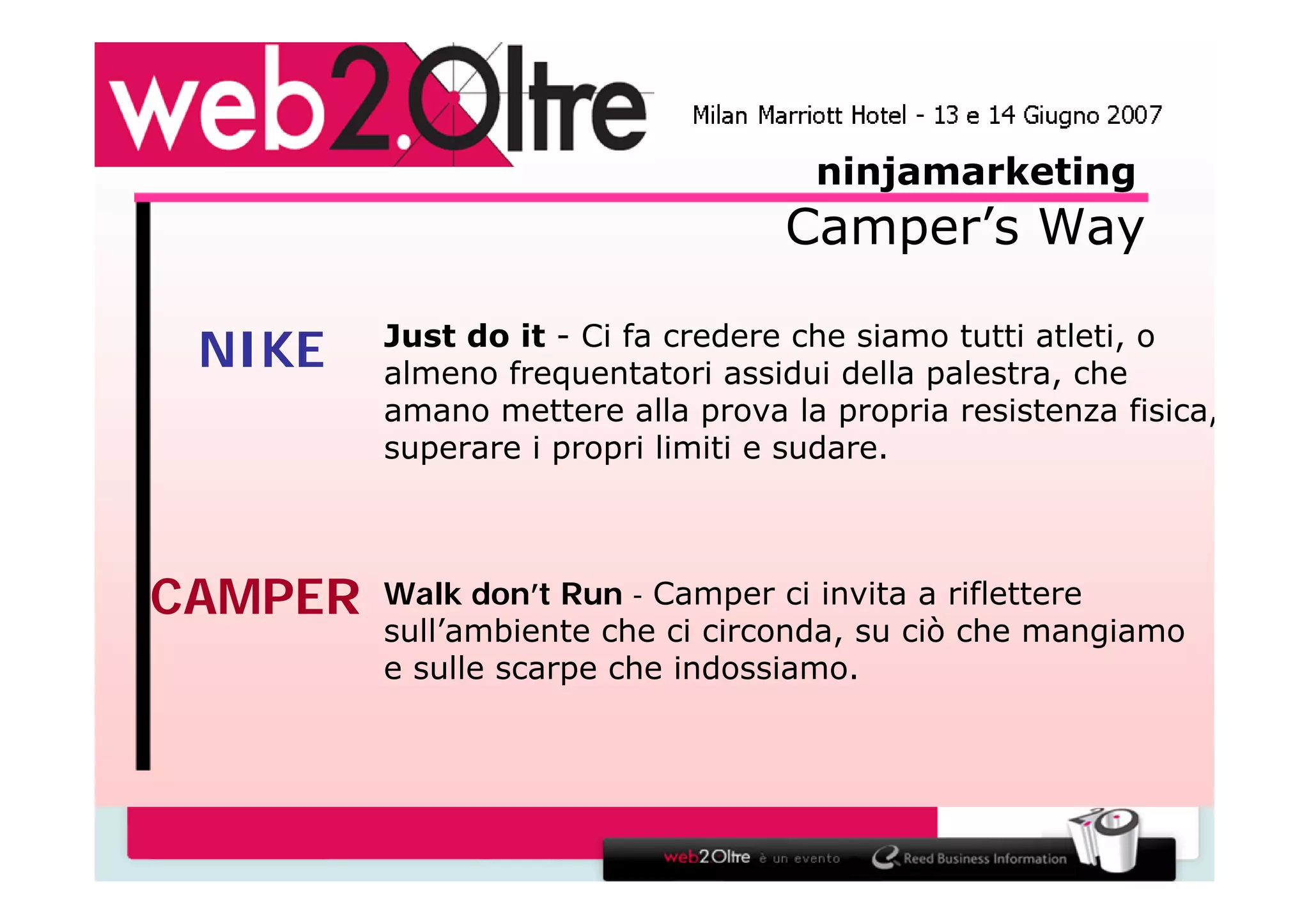 La via del marketing - Ninja Marketing