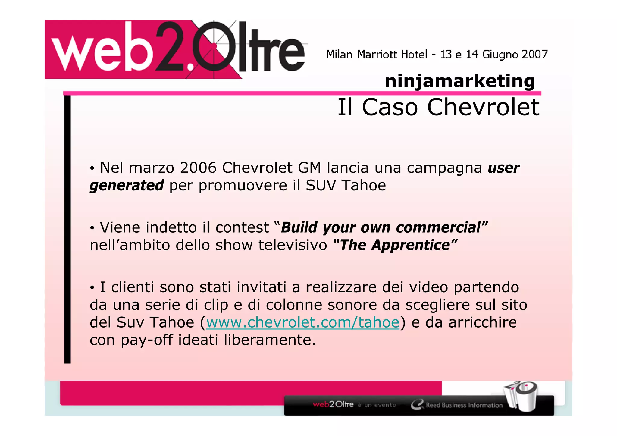La via del marketing - Ninja Marketing