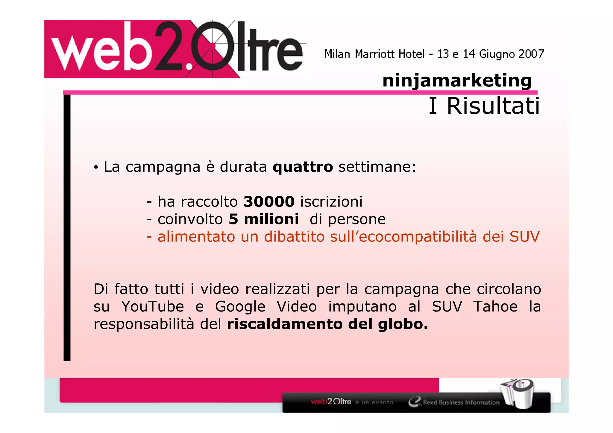 La via del marketing - Ninja Marketing