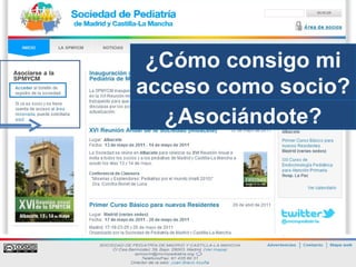¿Cómo consigo mi acceso como socio? ¿Asociándote? 