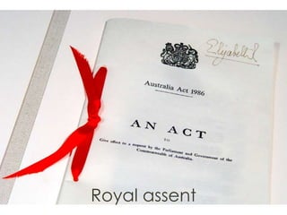 Royal assent
 
