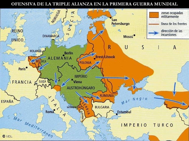 La 1ª Guerra Mundial.