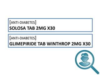 Solosa Look-Alike Drugs 2 (Philippines) | PPTX
