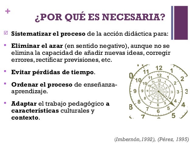 La programación didáctica