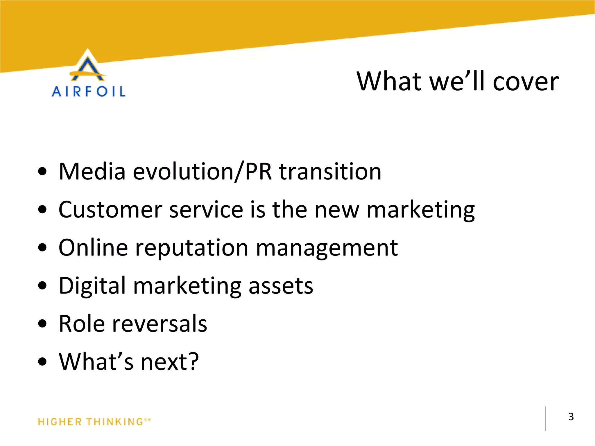 The New Face of Public Relations