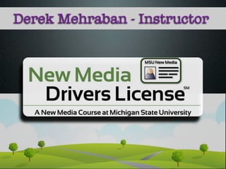 Derek Mehraban - Instructor
 
