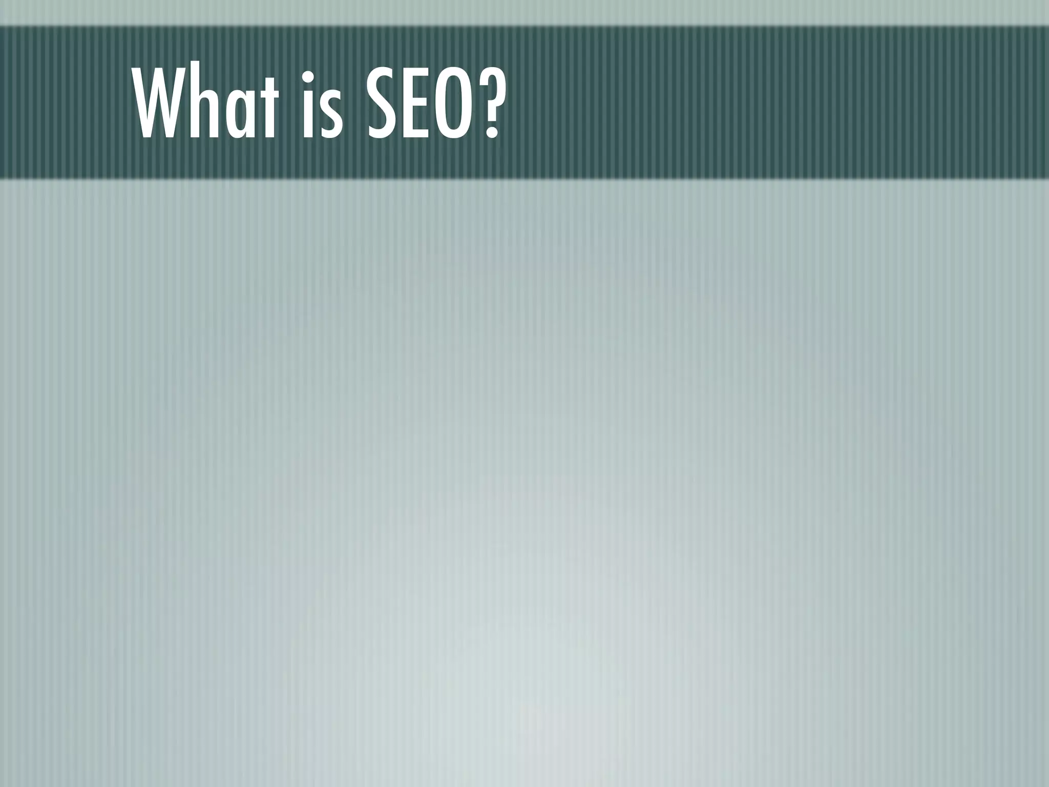 SEO Presentation - LA2M