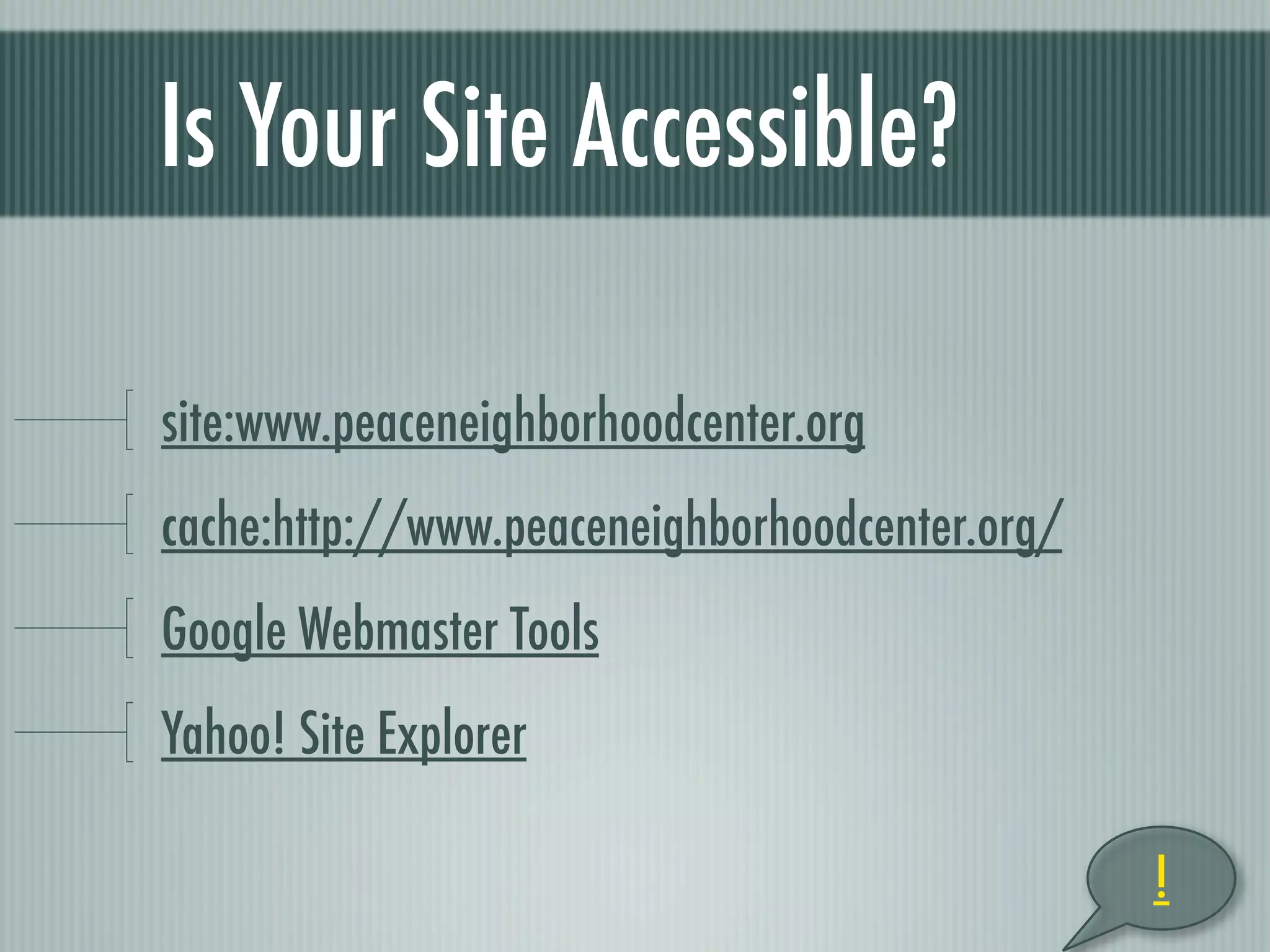 SEO Presentation - LA2M