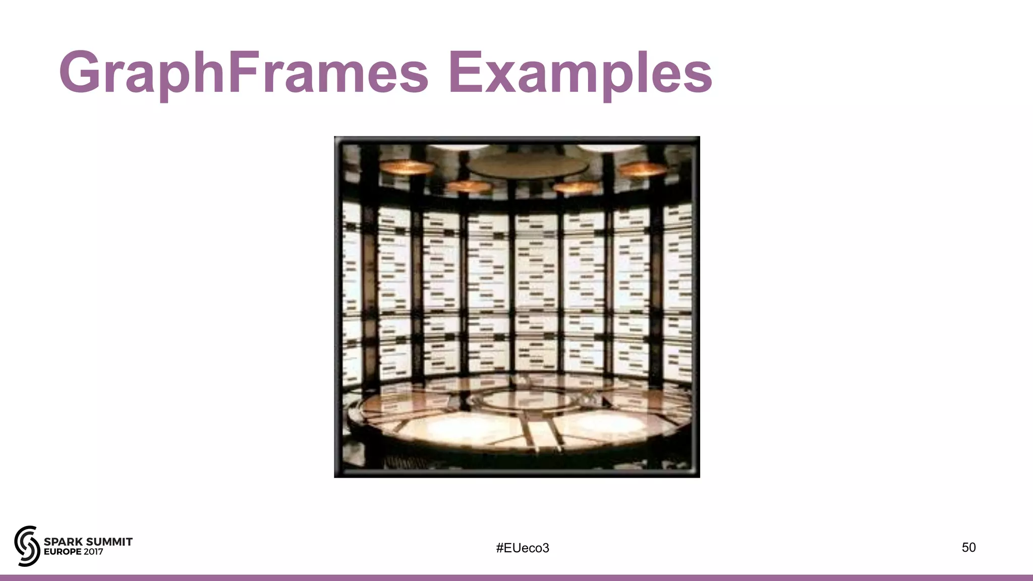 #EUeco3
GraphFrames Examples
50
 