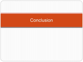 Conclusion 
 