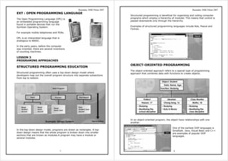 La5 programming | PDF