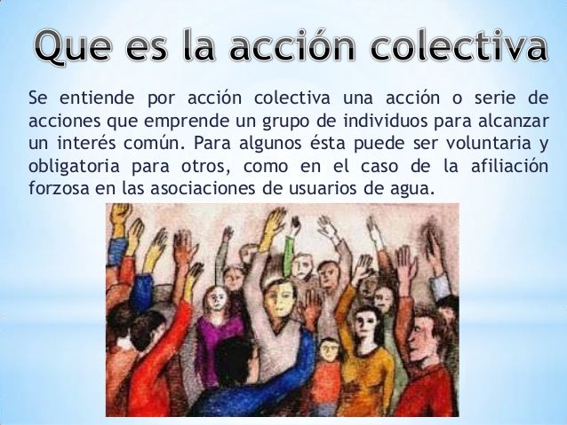 La accion colectiva