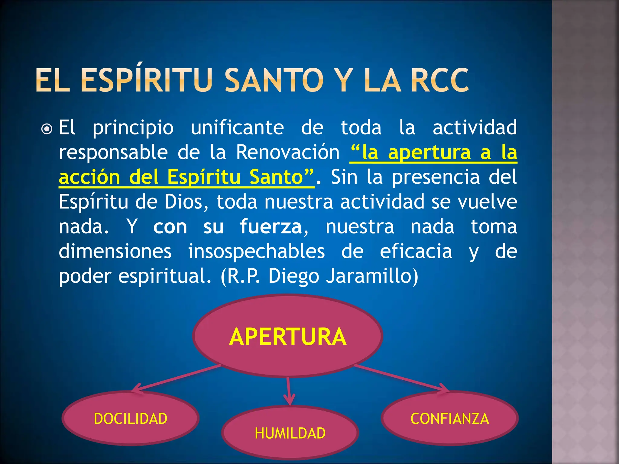 la accion del Espiritu Santo | PPT
