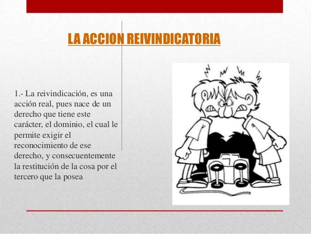 Acción reivindicatoria colombia Acción reivindicatoria colombia