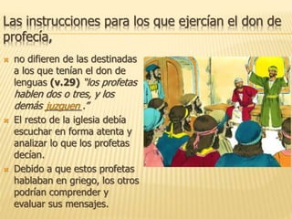 La actitud apropiada en el uso de los Dones | PPTX