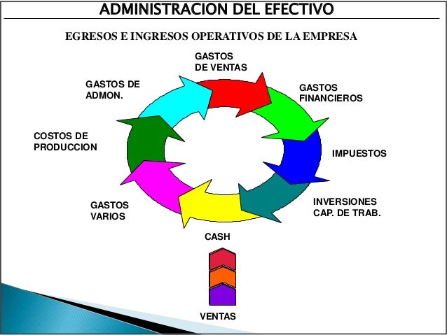 La administracion del efectivo