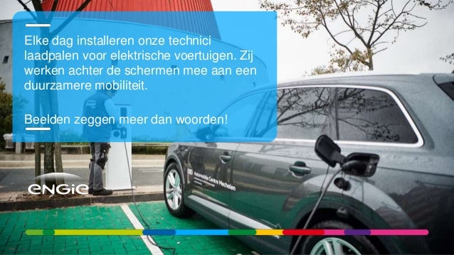 Elke dag installeren onze technici
laadpalen voor elektrische voertuigen. Zij
werken achter de schermen mee aan een
duurza...