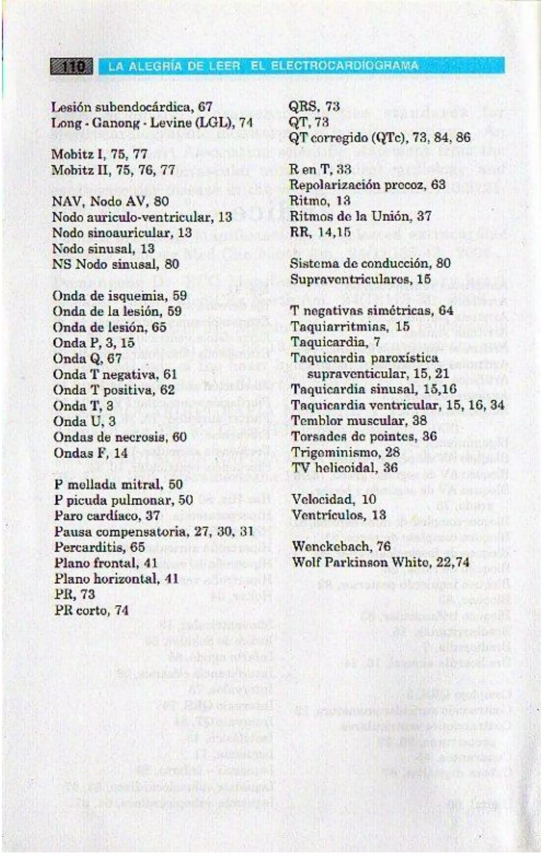 LA ALEGRIA DE LEER EL ELECTROCARDIOGRAMA