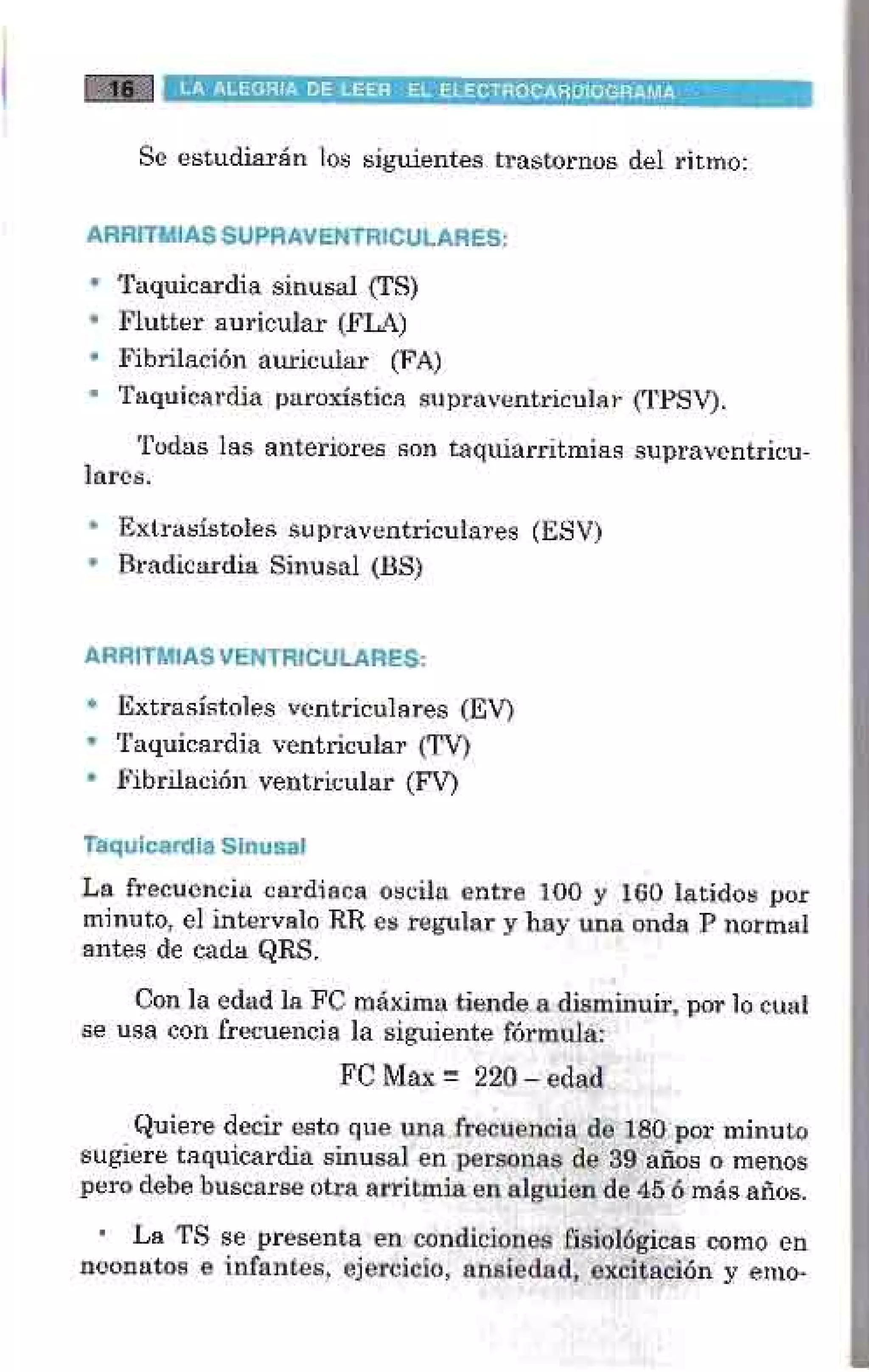 LA ALEGRIA DE LEER EL ELECTROCARDIOGRAMA