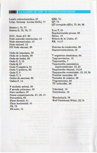 La alegria de leer electrocardiograma