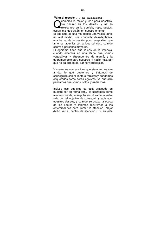 La altaneria Q es ser altanera