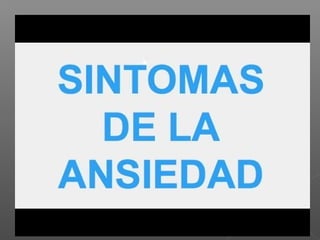 LA ANSIEDAD POSITIVA Y NEGATIVA