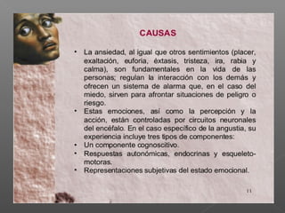 LA ANSIEDAD POSITIVA Y NEGATIVA