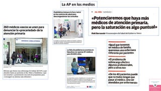 La AP en los medios
 