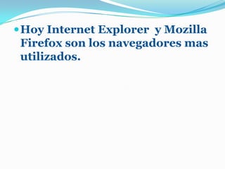 La aparición de la WWW