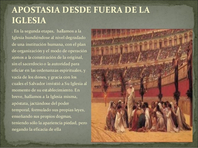 La apostasia