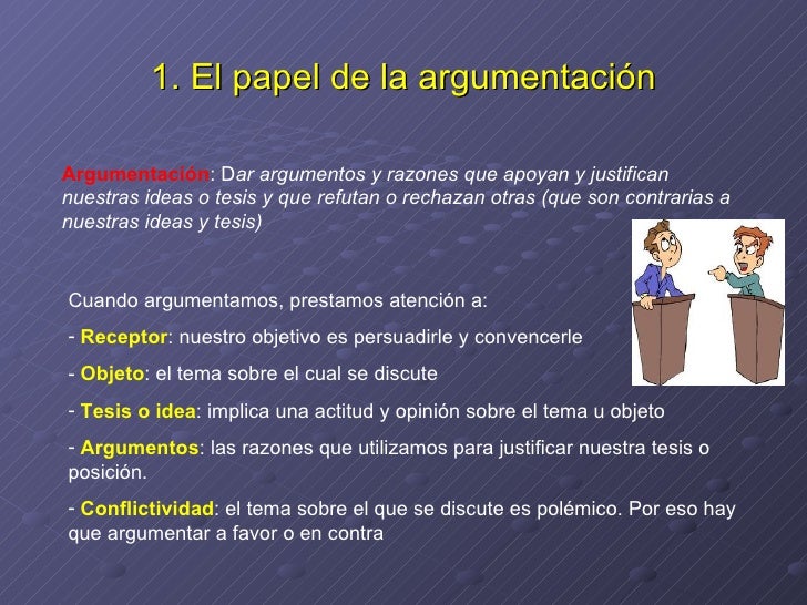 La argumentacion
