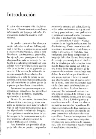 La armonia del color