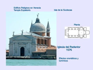 San Pedro in Montorio Planta : Centralizada Tipo  Tholos: Circular Conmemorativo Edificio períptero 16 columnas dóricas Balaustrada Cúpula hemiesférica sobre tambor Rematada en linterna Exedras interiores 